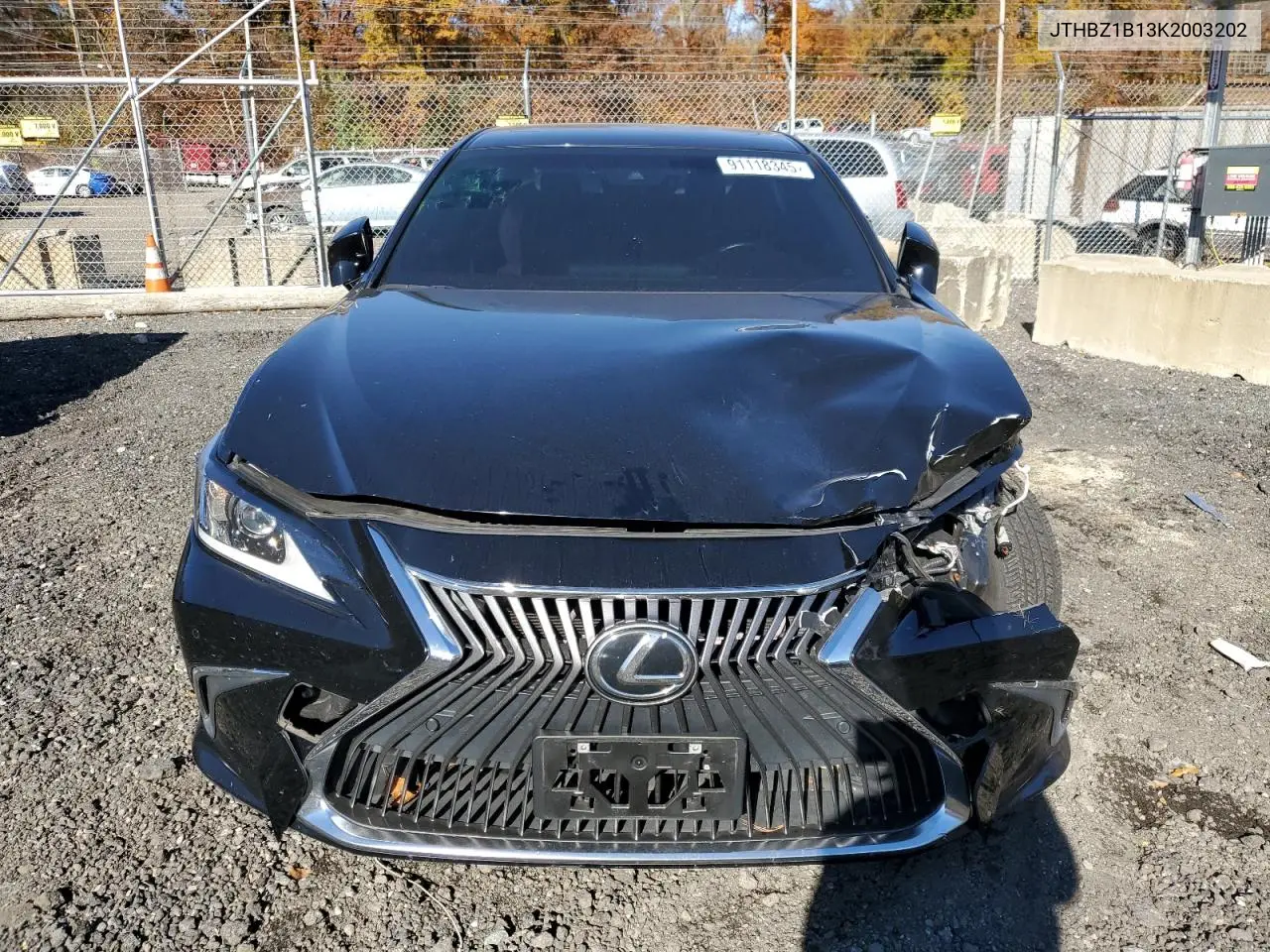 JTHBZ1B13K2003202 2019 Lexus Es 350