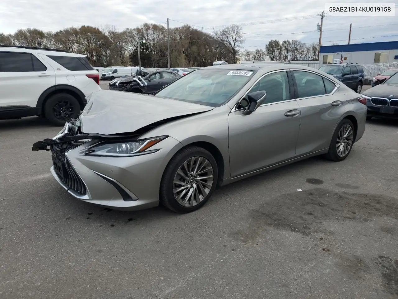 58ABZ1B14KU019158 2019 Lexus Es 350