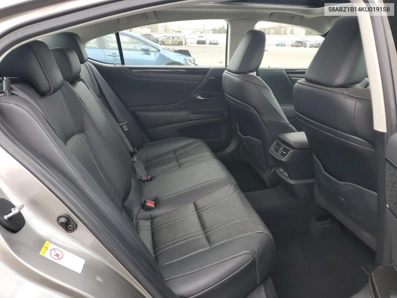 58ABZ1B14KU019158 2019 Lexus Es 350