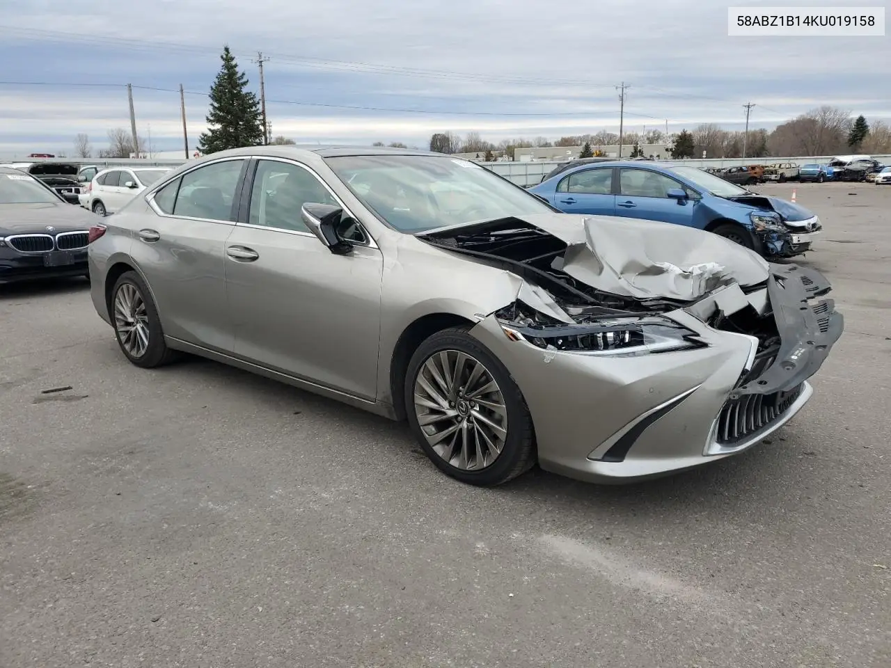 58ABZ1B14KU019158 2019 Lexus Es 350