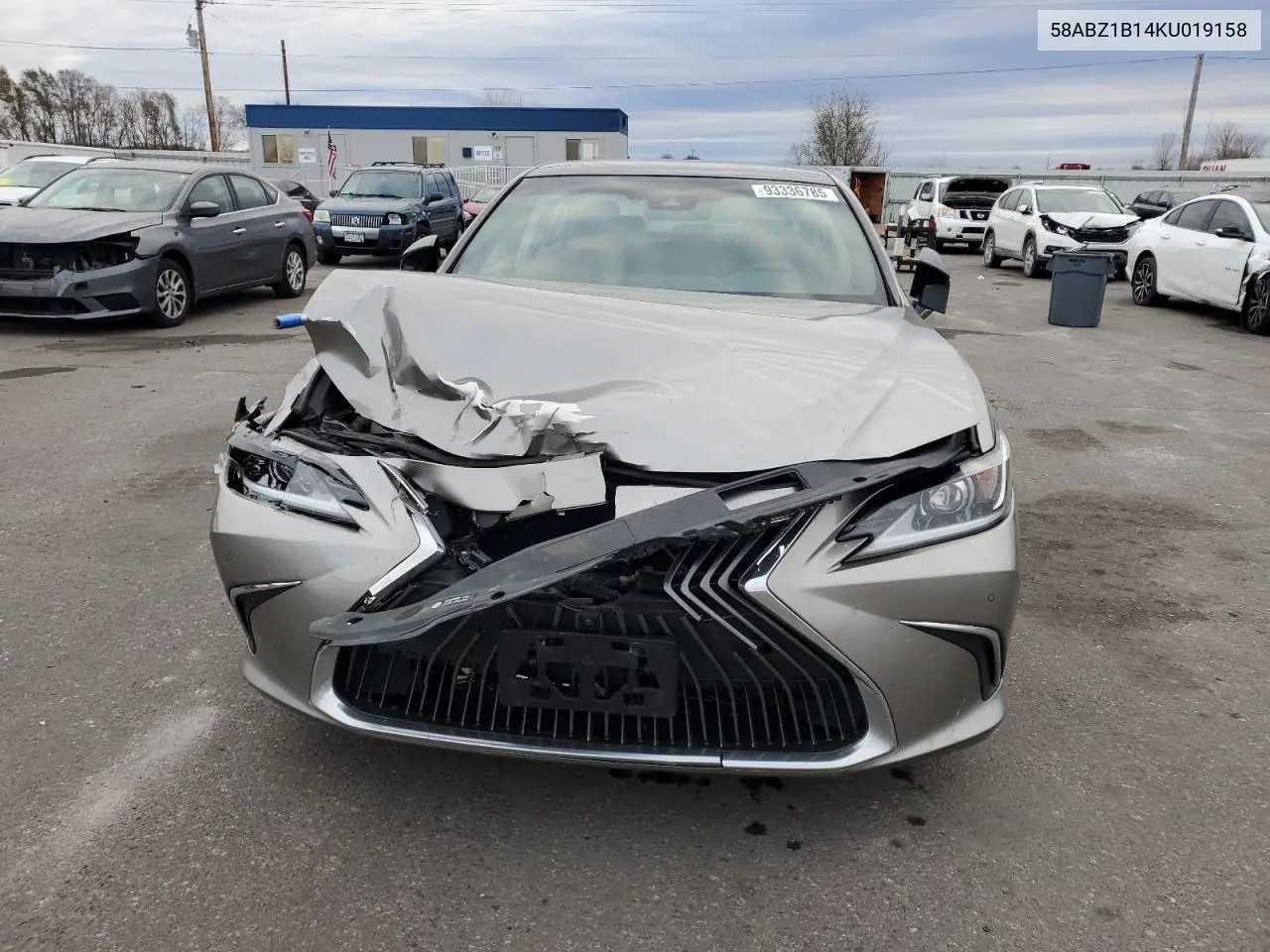 58ABZ1B14KU019158 2019 Lexus Es 350