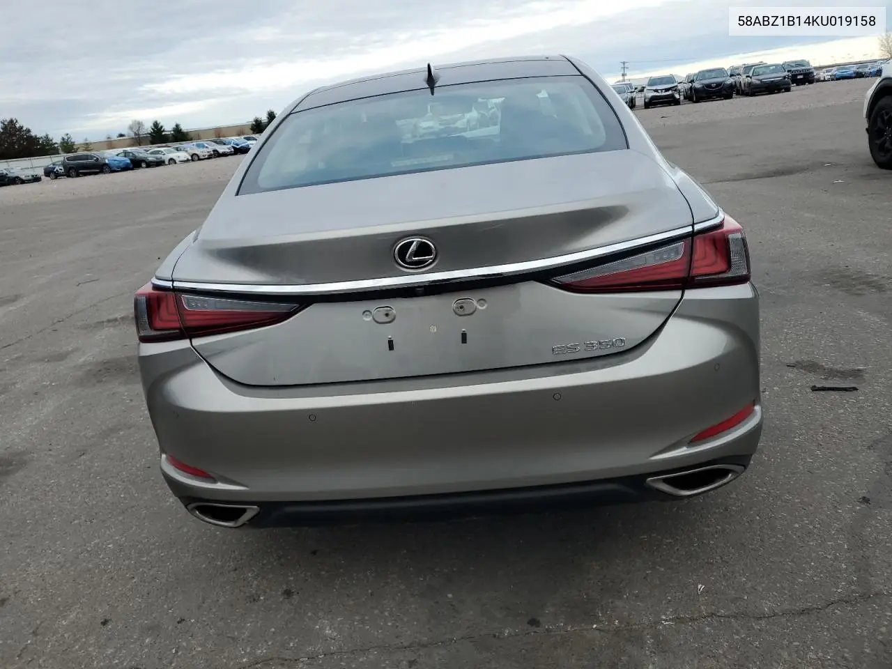 58ABZ1B14KU019158 2019 Lexus Es 350