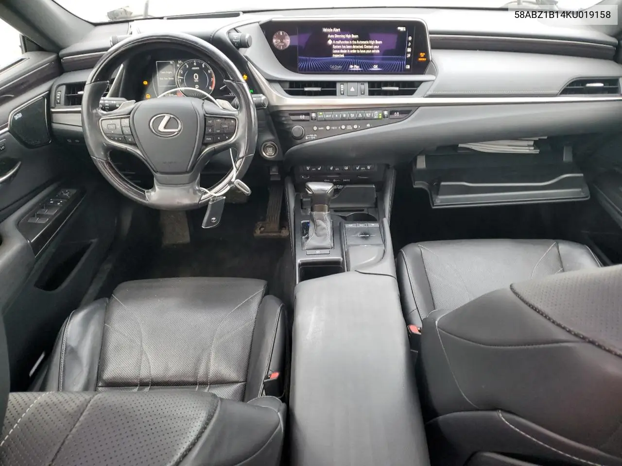58ABZ1B14KU019158 2019 Lexus Es 350