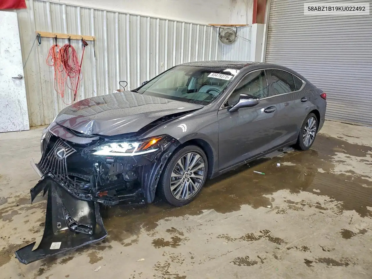 58ABZ1B19KU022492 2019 Lexus Es 350