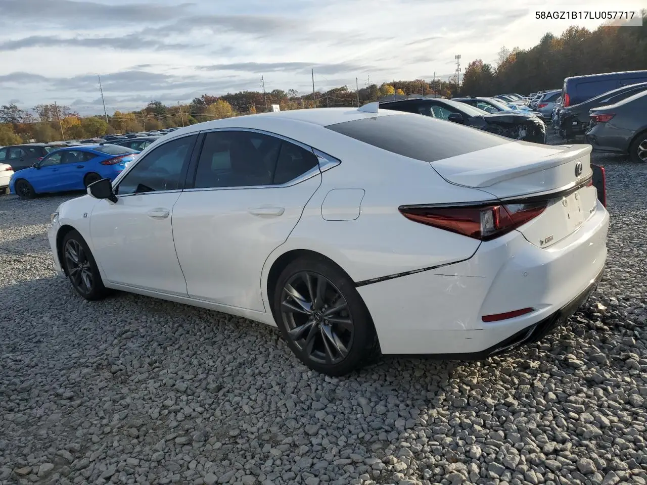 58AGZ1B17LU057717 2020 Lexus Es 350 F Sport