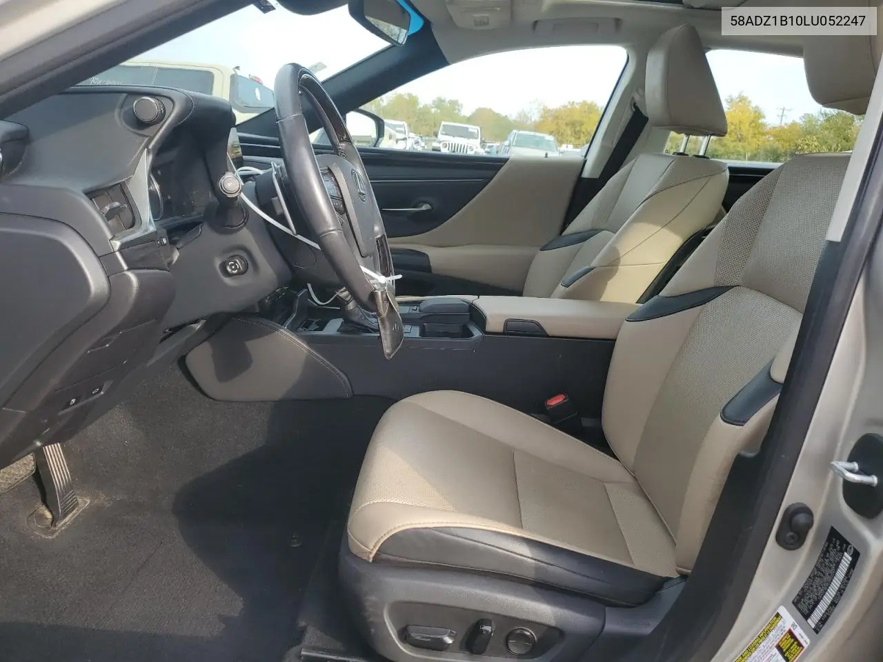 58ADZ1B10LU052247 2020 Lexus Es 350