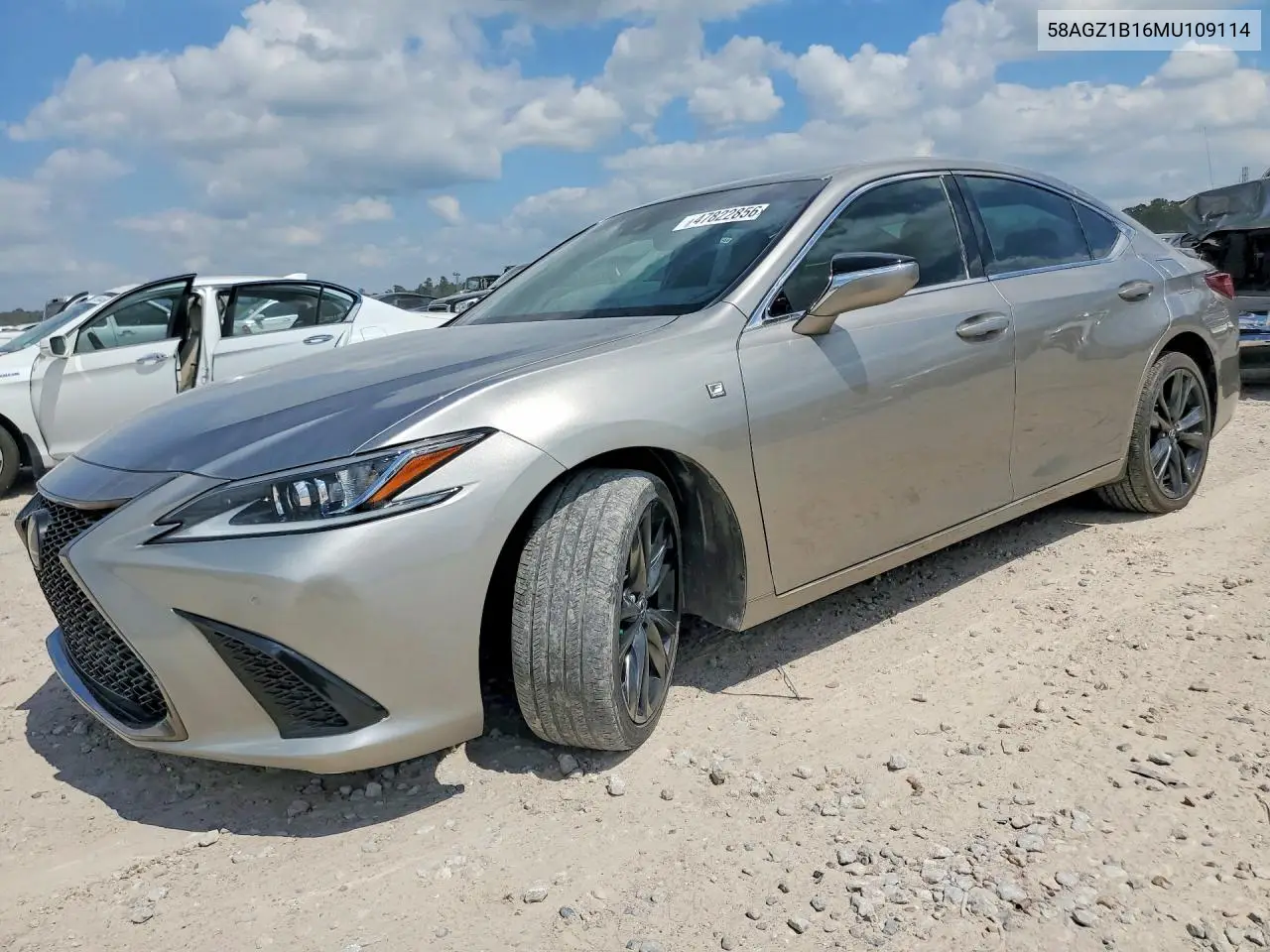 58AGZ1B16MU109114 2021 Lexus Es 350 F Sport