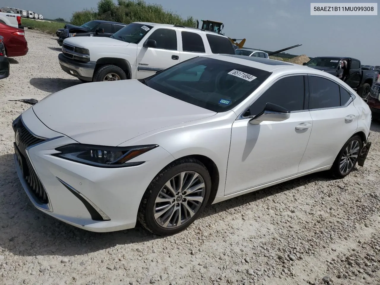 58AEZ1B11MU099308 2021 Lexus Es 350 Base