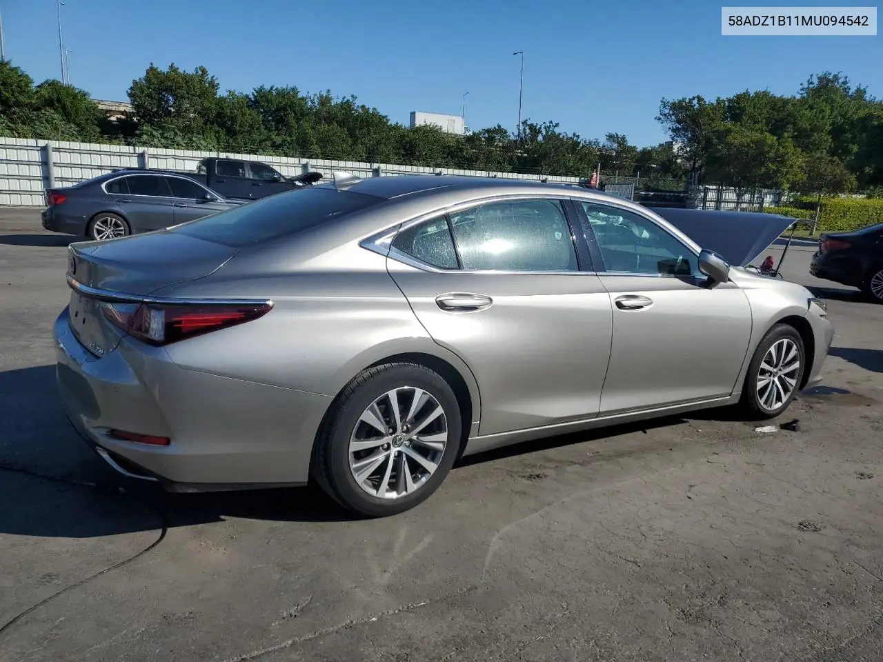 58ADZ1B11MU094542 2021 Lexus Es 350 Base