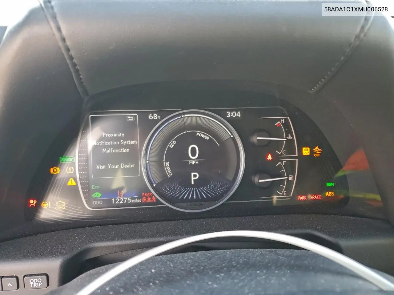 58ADA1C1XMU006528 2021 Lexus Es 300H