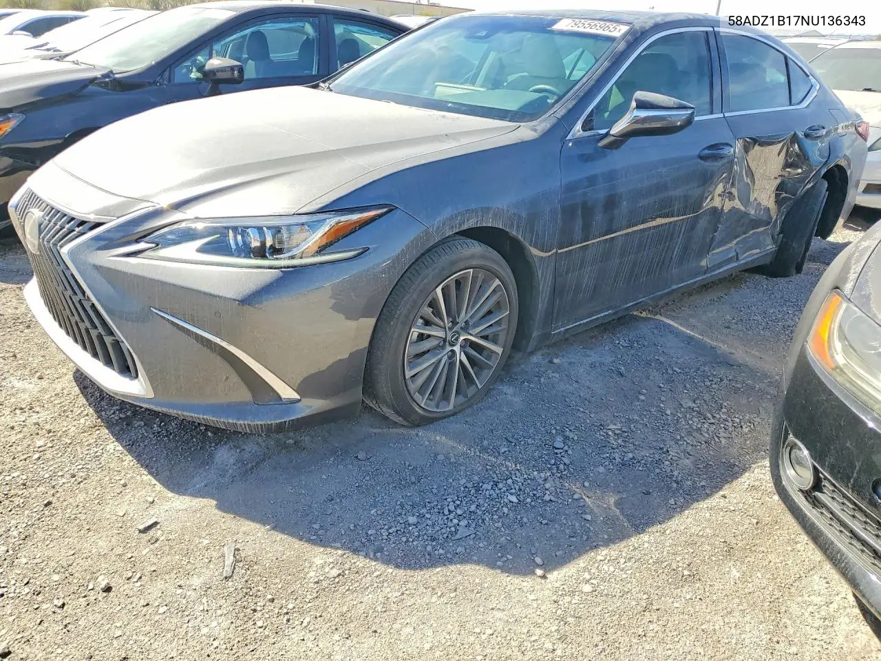 58ADZ1B17NU136343 2022 Lexu Es 350 4D 2Wd
