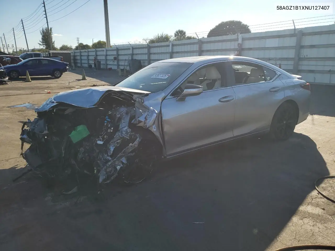 58AGZ1B1XNU127407 2022 Lexus Es 350 Base