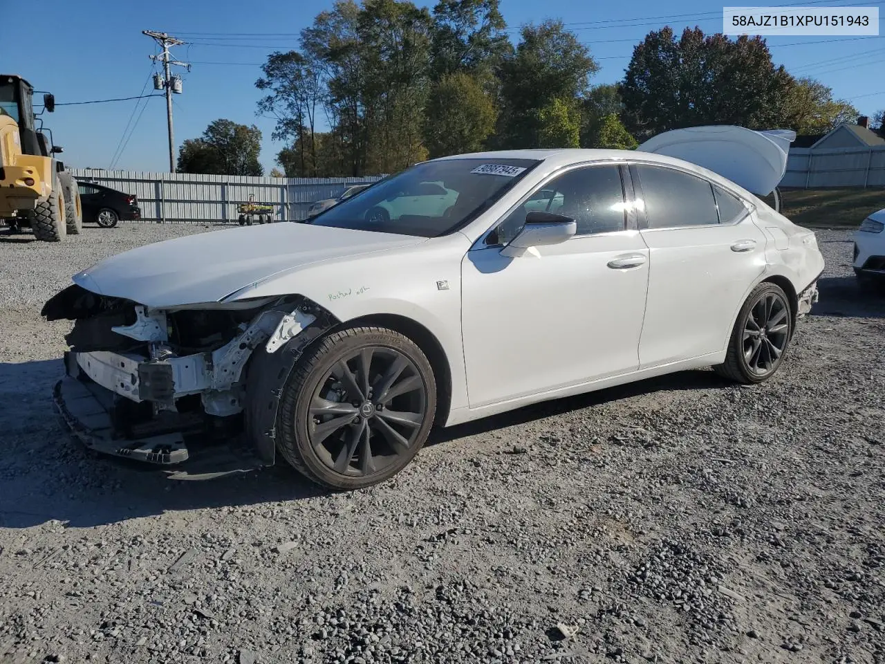 58AJZ1B1XPU151943 2023 Lexus Es 350 F Sport Handling