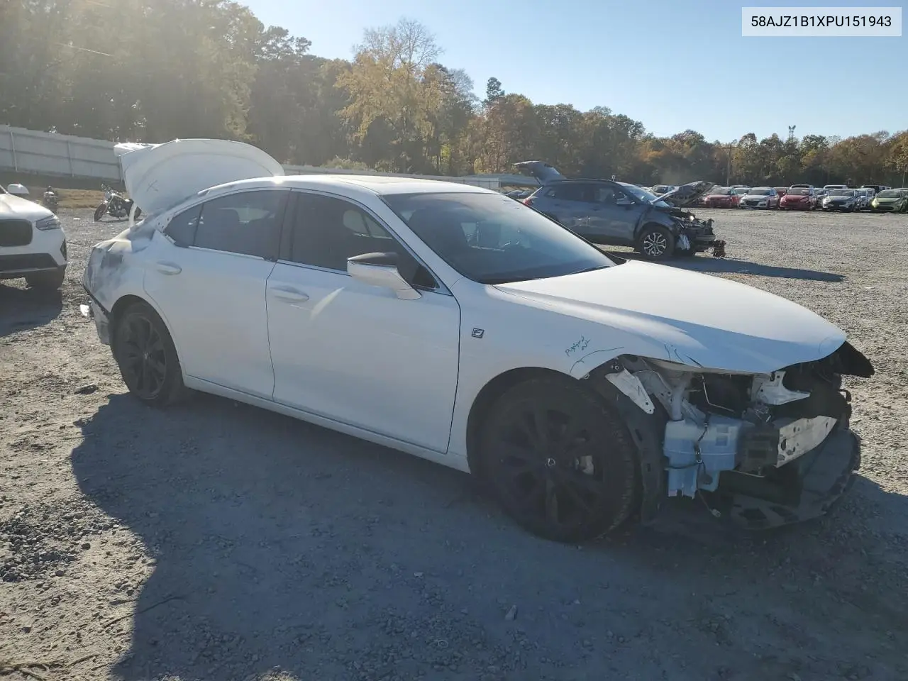 58AJZ1B1XPU151943 2023 Lexus Es 350 F Sport Handling