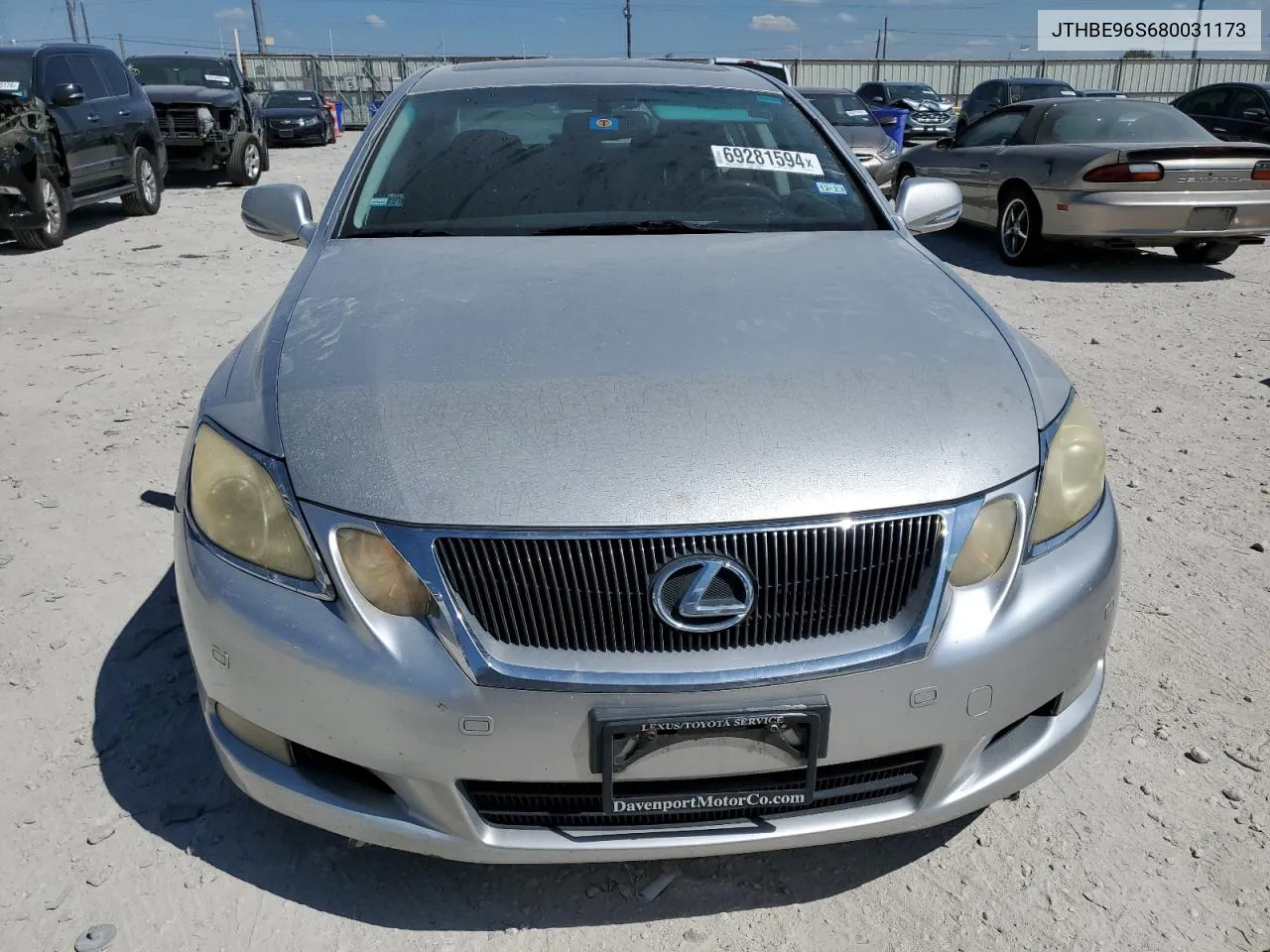 JTHBE96S680031173 2008 Lexus Gs 350