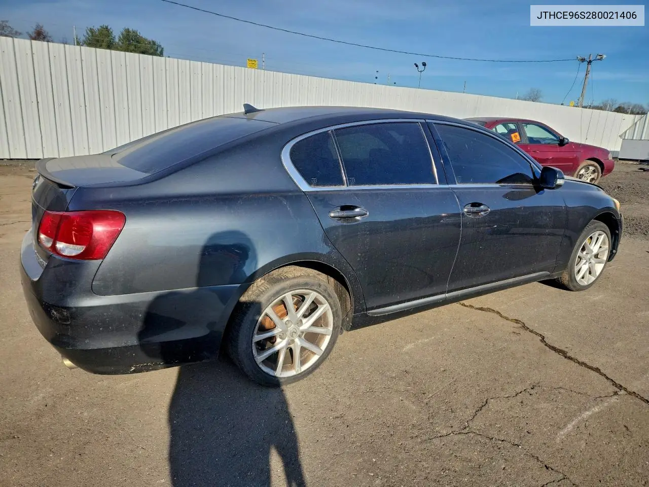 JTHCE96S280021406 2008 Lexus Gs 350