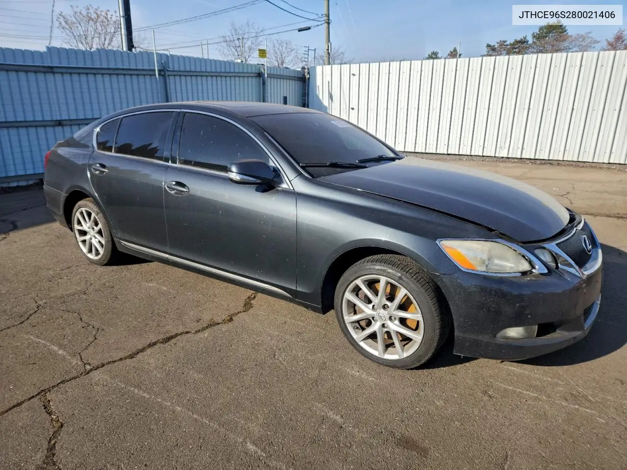 JTHCE96S280021406 2008 Lexus Gs 350