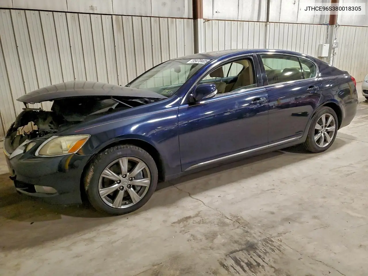 JTHCE96S380018305 2008 Lexus Gs 350