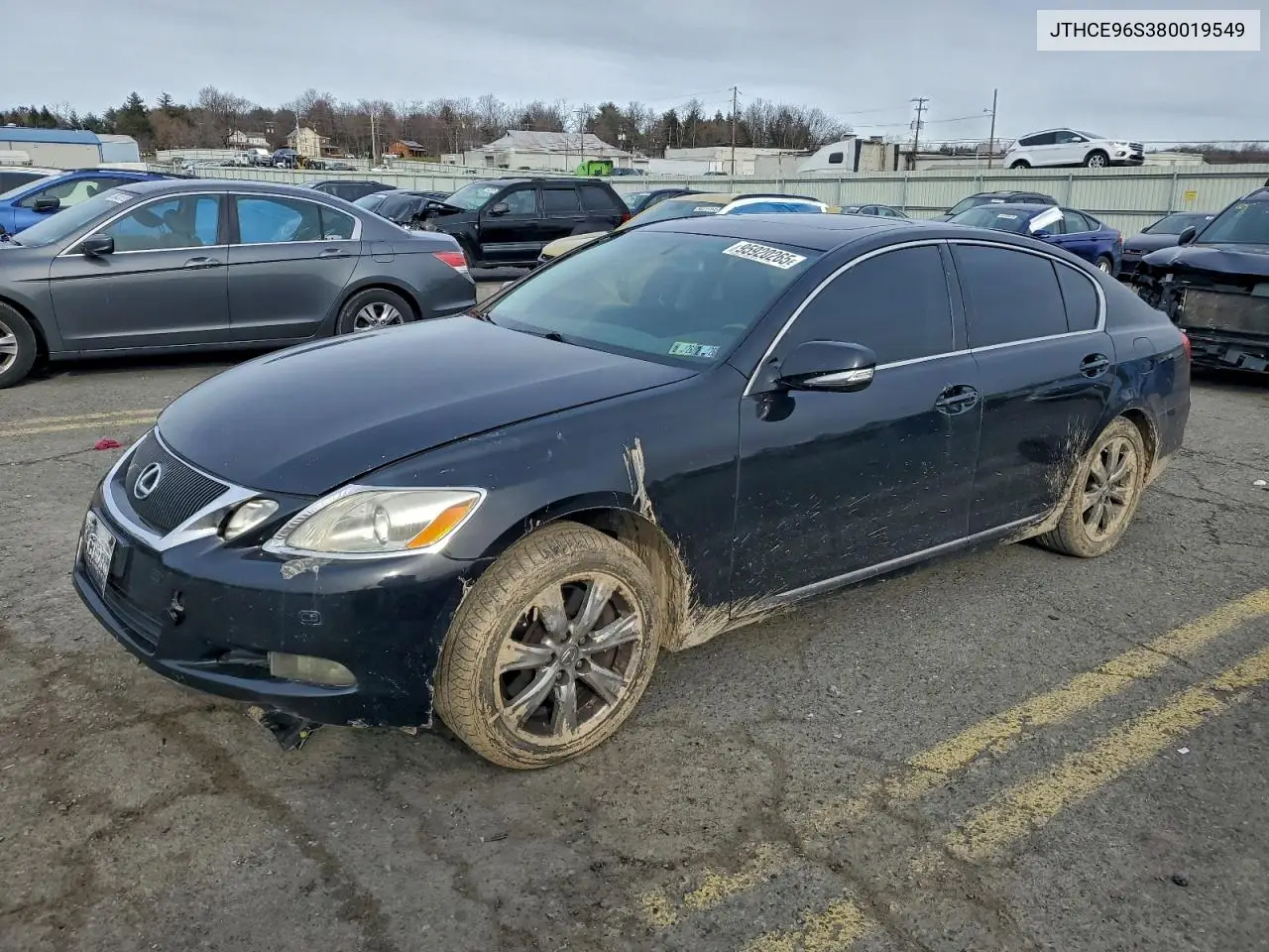JTHCE96S380019549 2008 Lexus Gs 350
