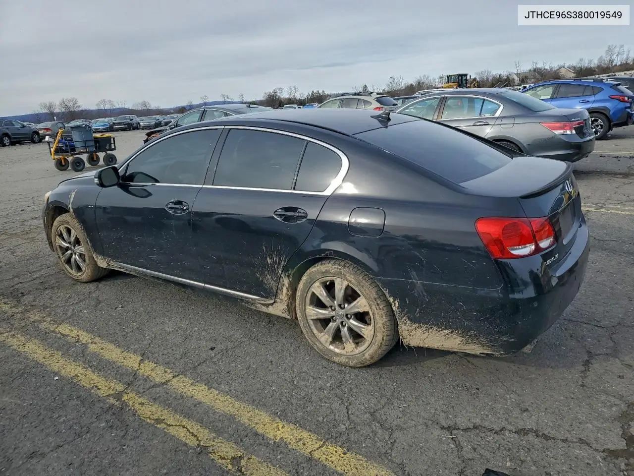JTHCE96S380019549 2008 Lexus Gs 350