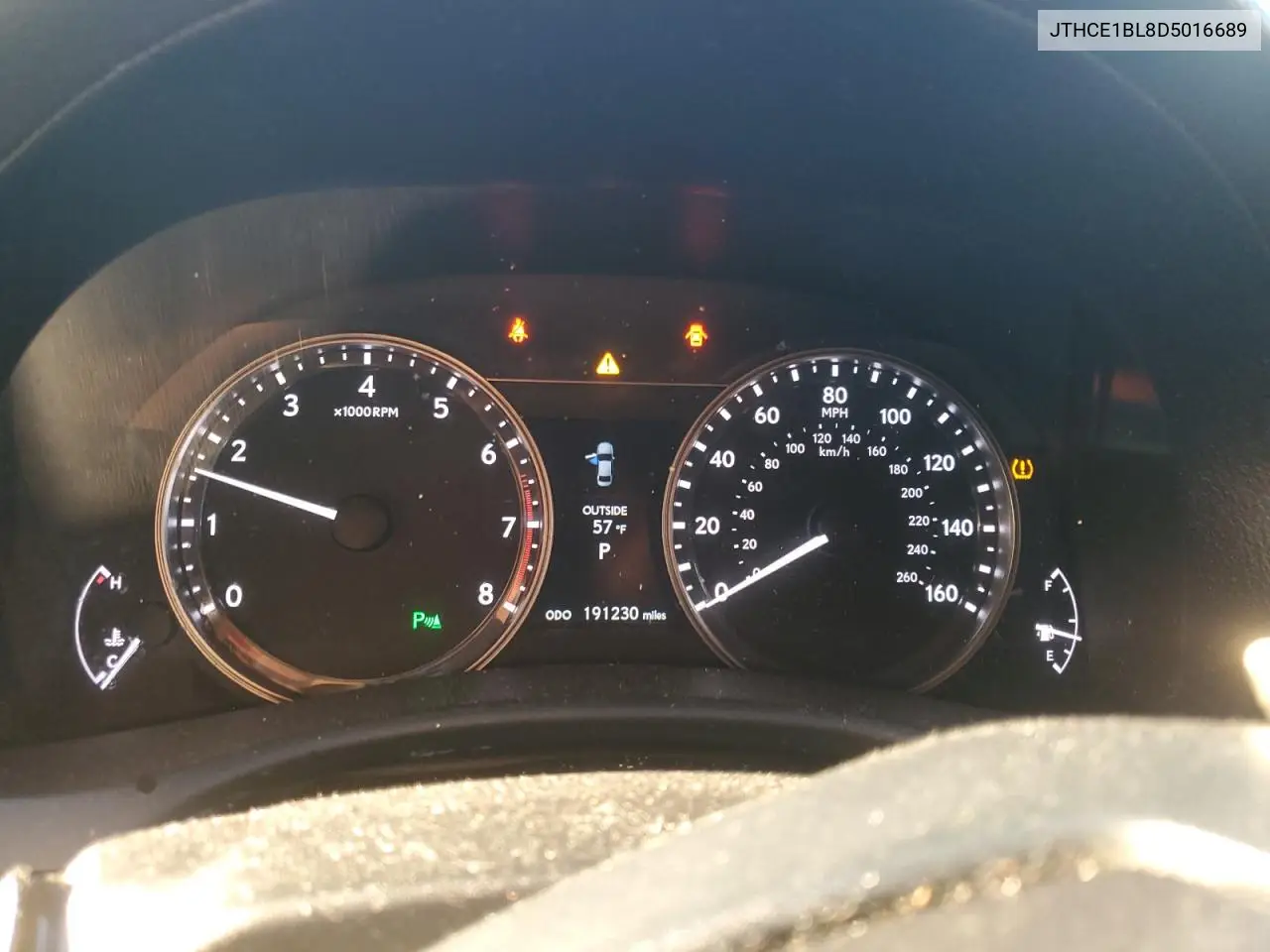 JTHCE1BL8D5016689 2013 Lexus Gs 350