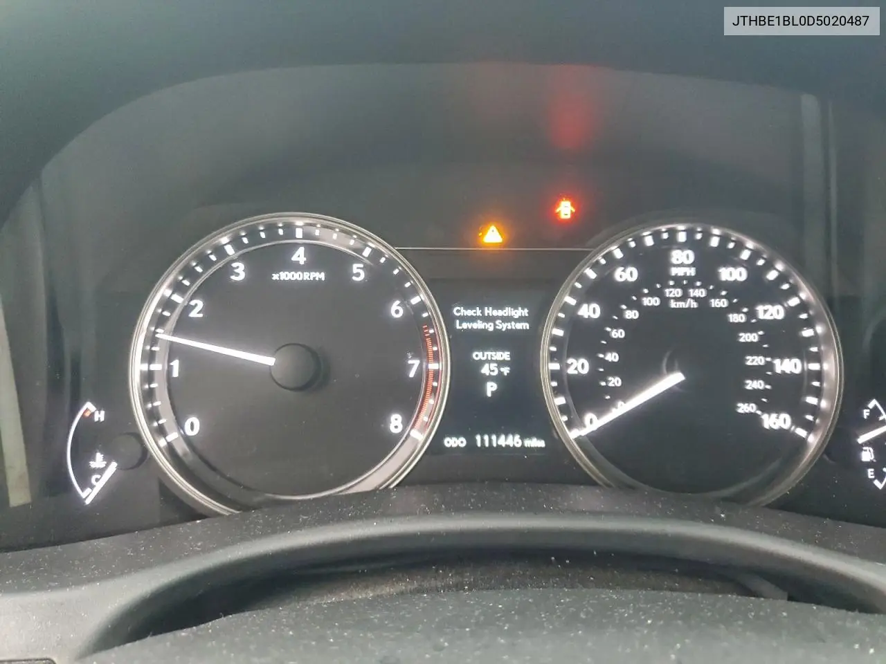 JTHBE1BL0D5020487 2013 Lexus Gs 350