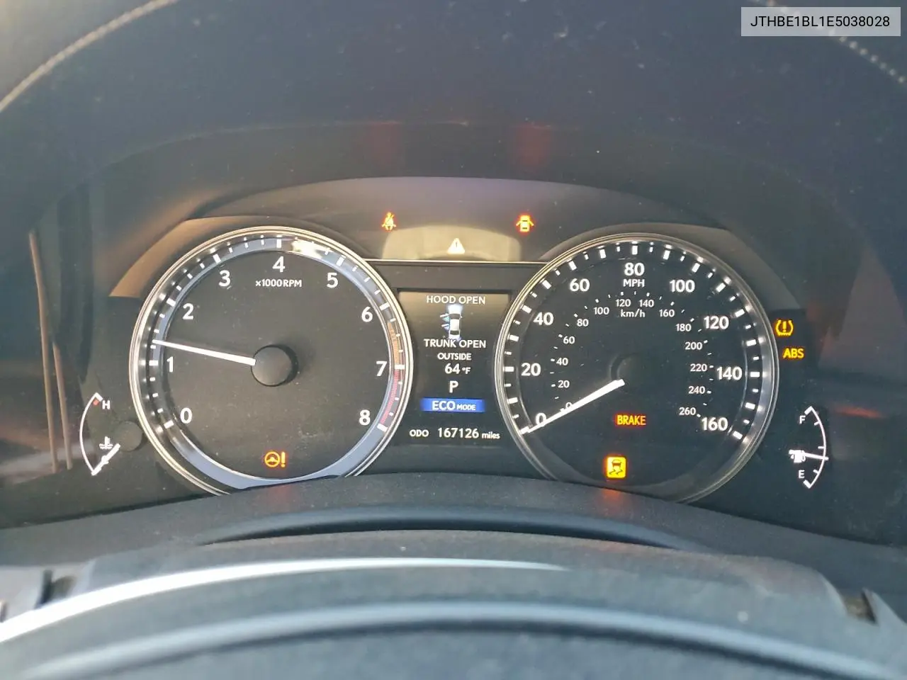 JTHBE1BL1E5038028 2014 Lexus Gs 350