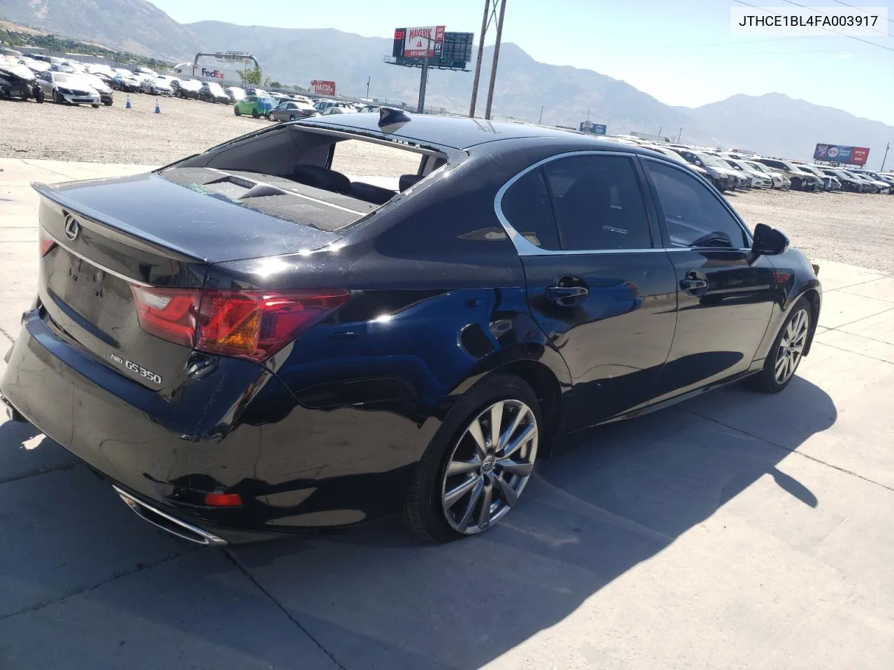 2015 Lexus Gs 350 VIN: JTHCE1BL4FA003917 Lot: 61493764