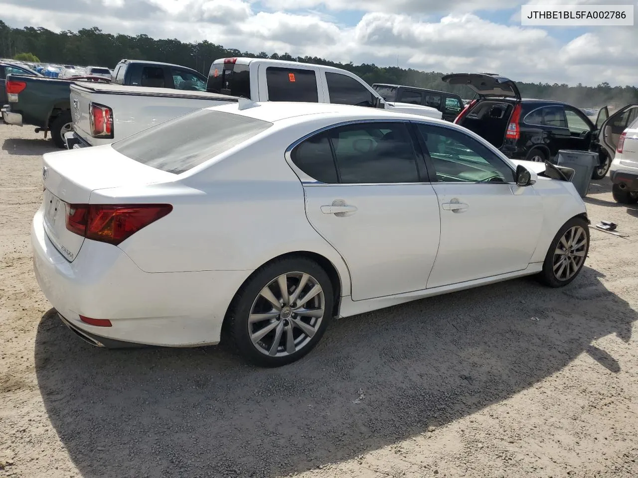 JTHBE1BL5FA002786 2015 Lexus Gs 350