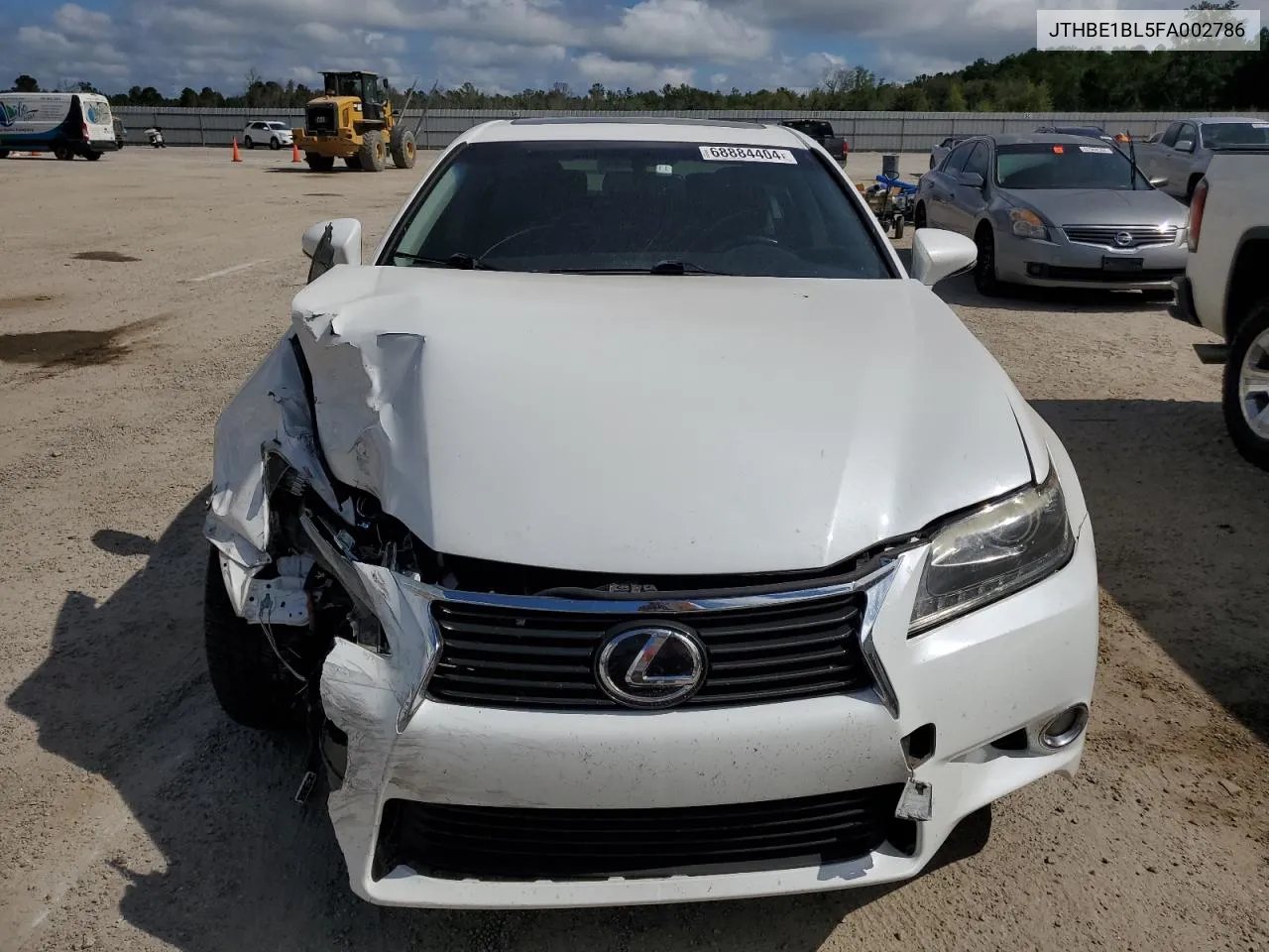 JTHBE1BL5FA002786 2015 Lexus Gs 350