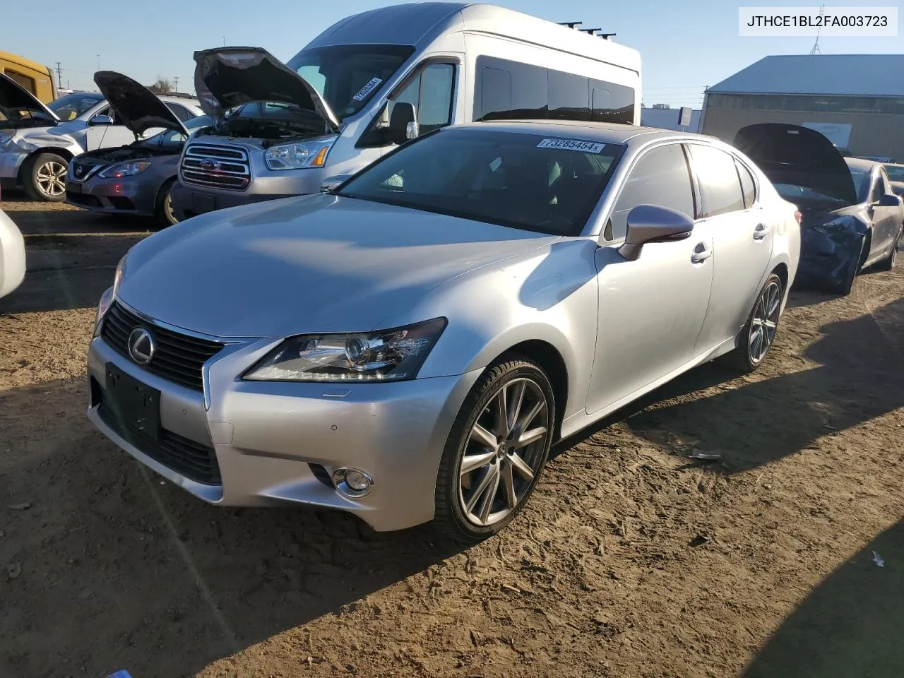 2015 Lexus Gs 350 VIN: JTHCE1BL2FA003723 Lot: 73285454