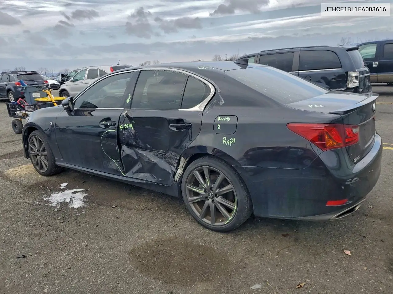 JTHCE1BL1FA003616 2015 Lexus Gs 350