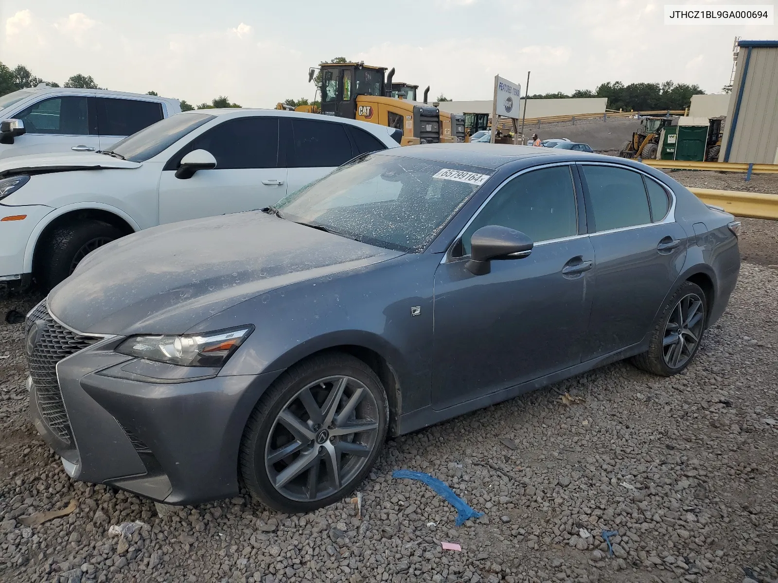 JTHCZ1BL9GA000694 2016 Lexus Gs 350