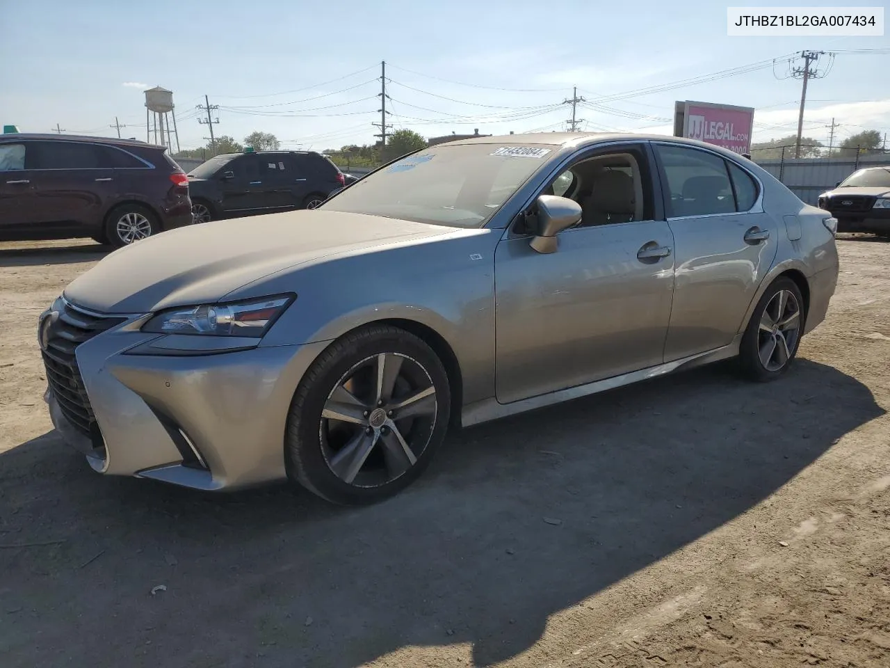 JTHBZ1BL2GA007434 2016 Lexus Gs 350 Base