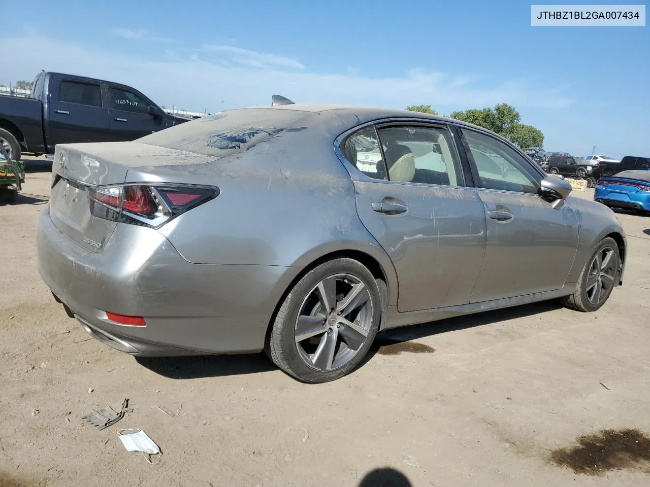 JTHBZ1BL2GA007434 2016 Lexus Gs 350 Base