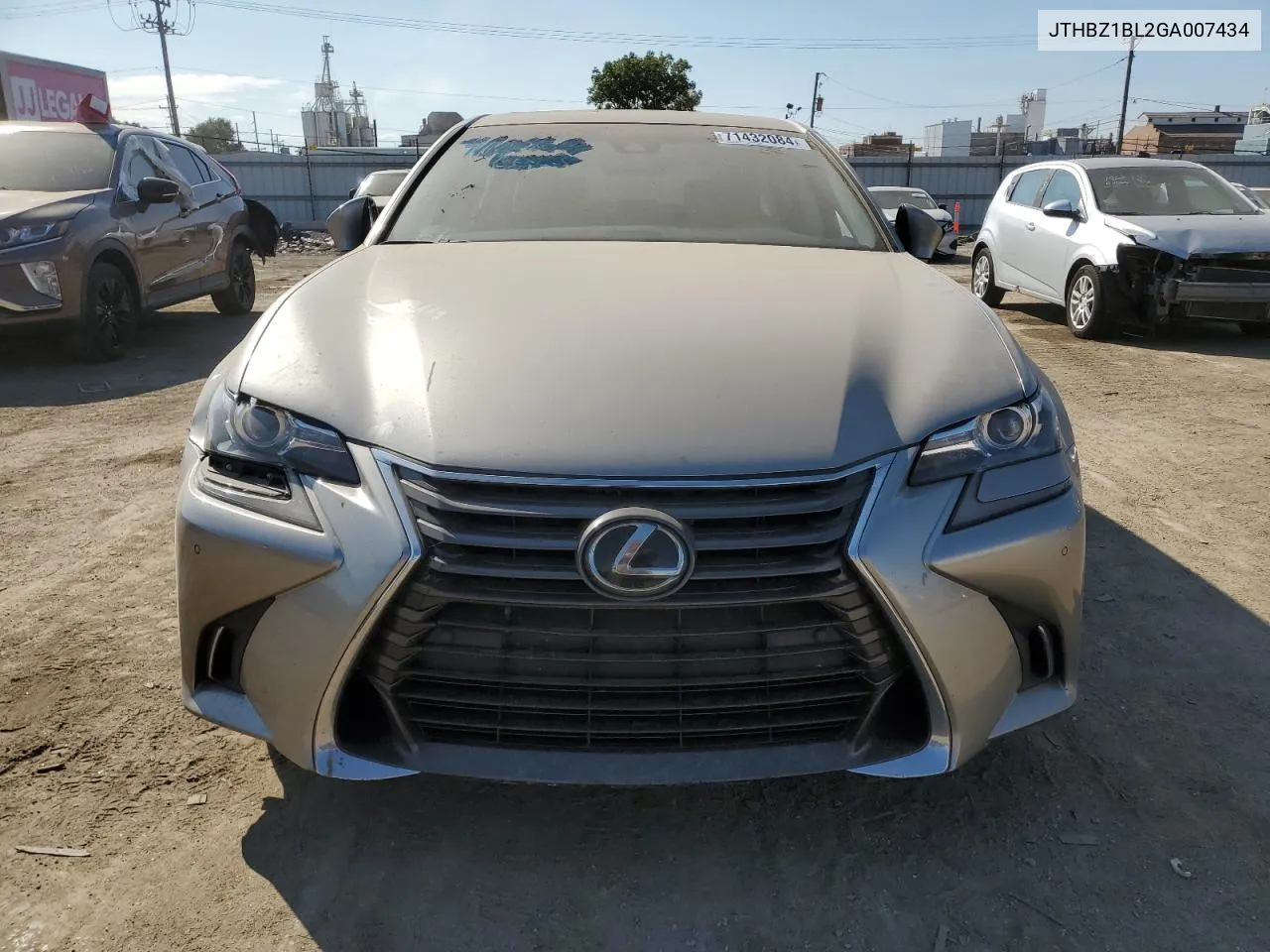 JTHBZ1BL2GA007434 2016 Lexus Gs 350 Base