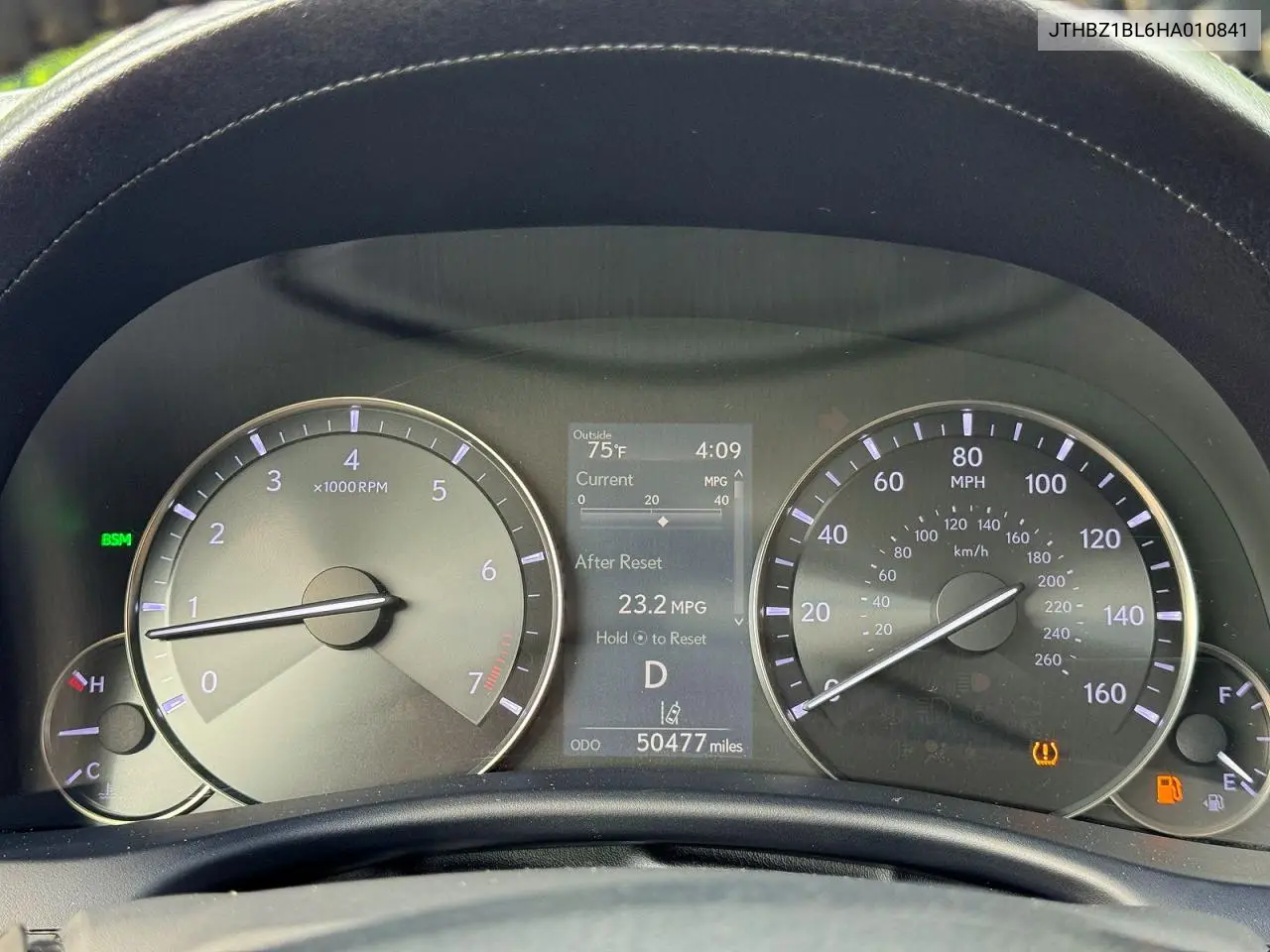 JTHBZ1BL6HA010841 2017 Lexus Gs 350 Base