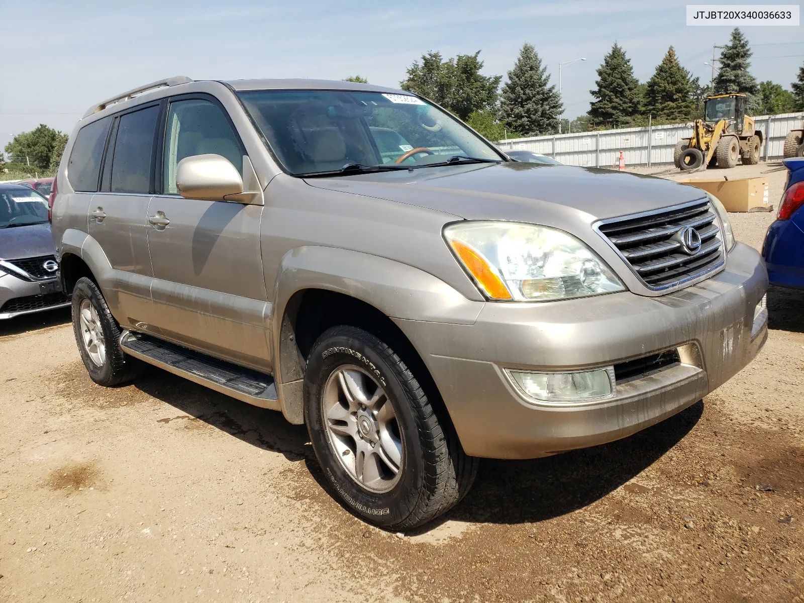 JTJBT20X340036633 2004 Lexus Gx 470