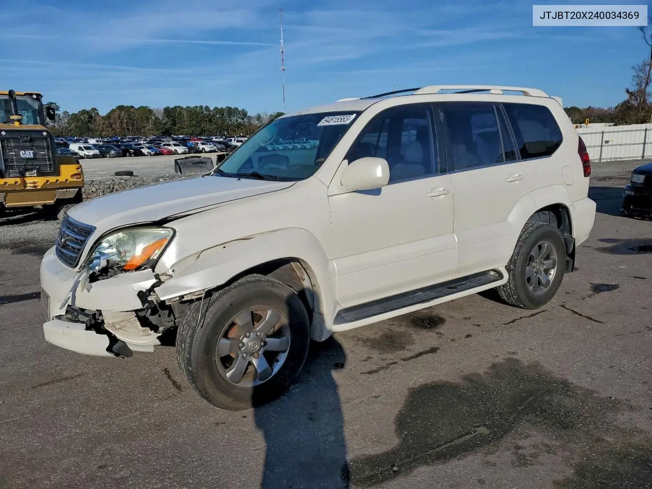 JTJBT20X240034369 2004 Lexus Gx 470