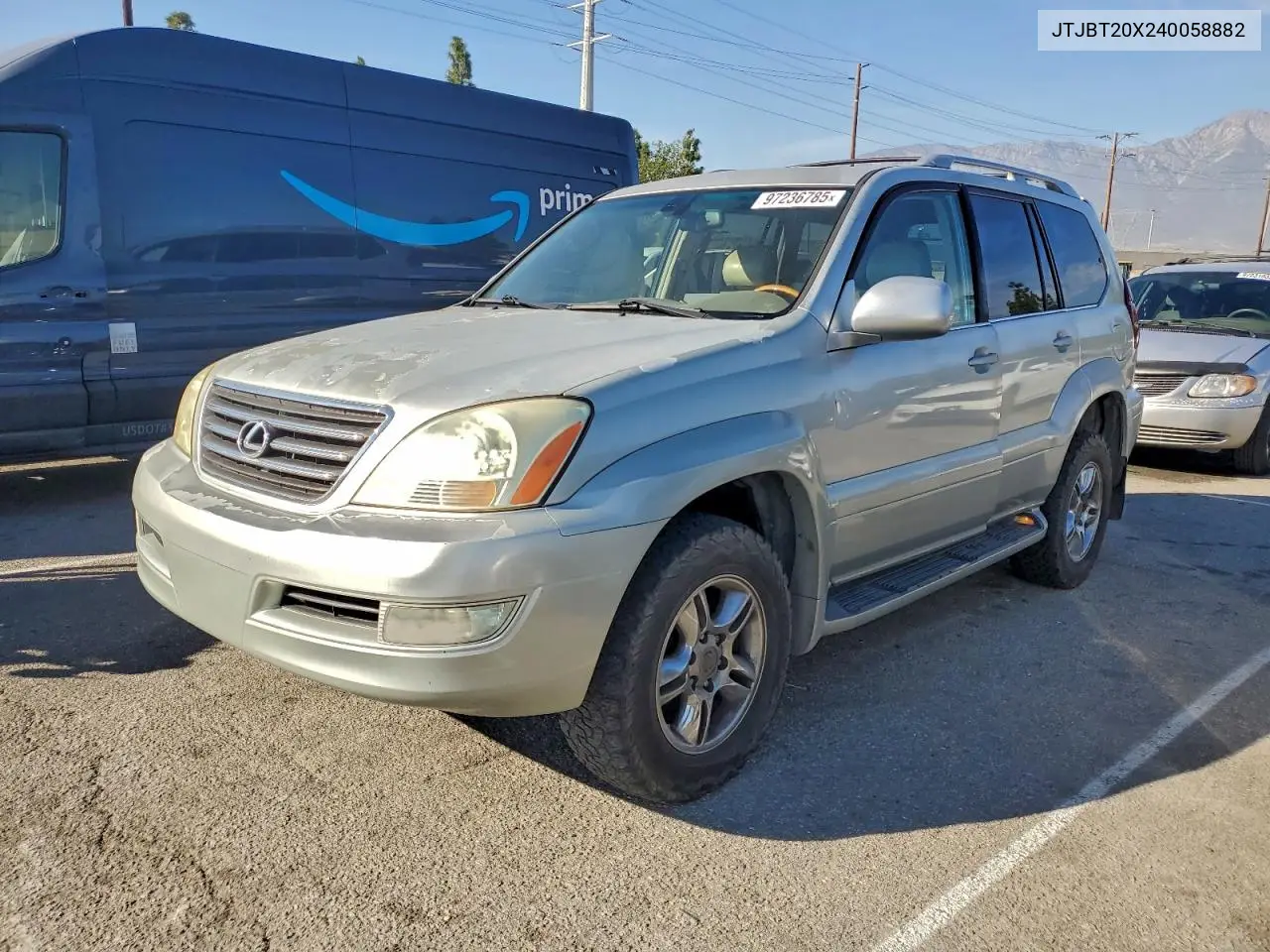 JTJBT20X240058882 2004 Lexus Gx 470