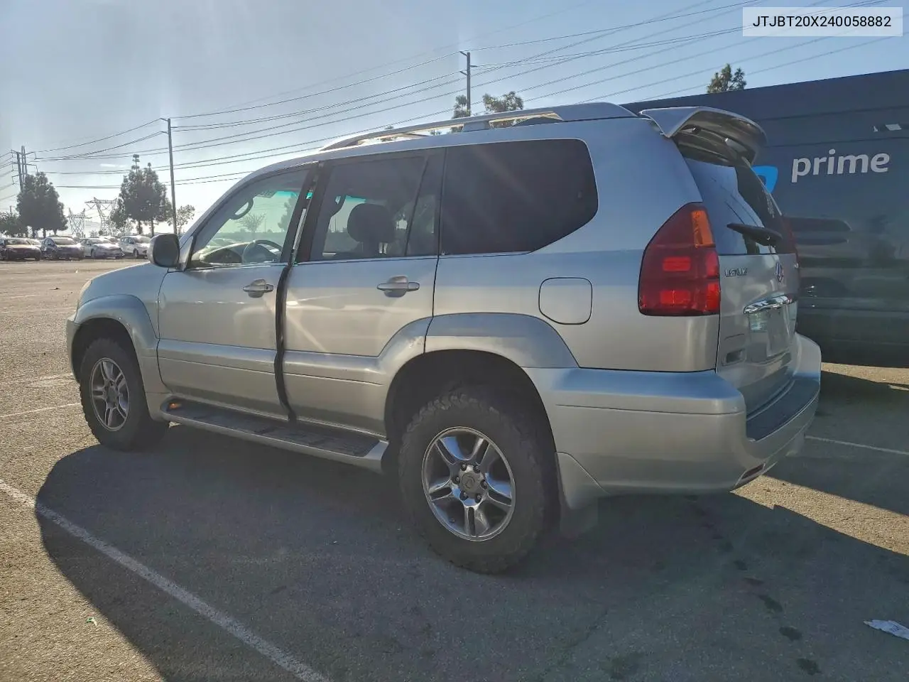 JTJBT20X240058882 2004 Lexus Gx 470