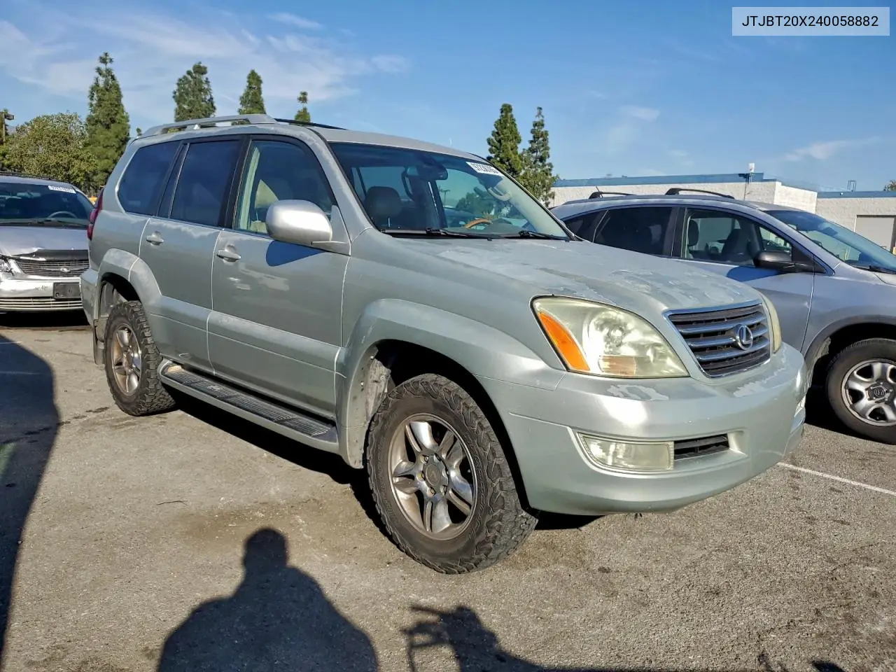 JTJBT20X240058882 2004 Lexus Gx 470