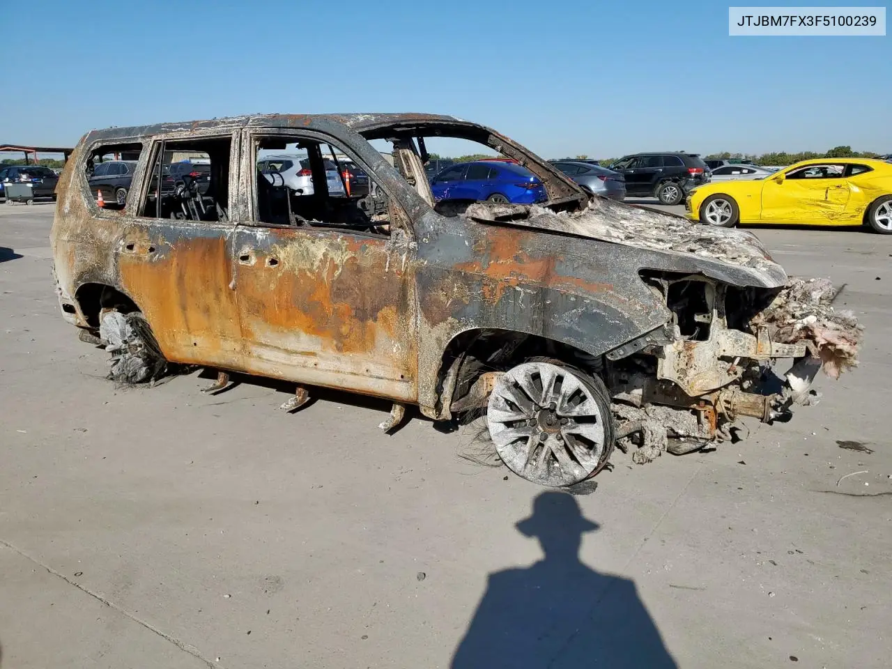JTJBM7FX3F5100239 2015 Lexus Gx 460