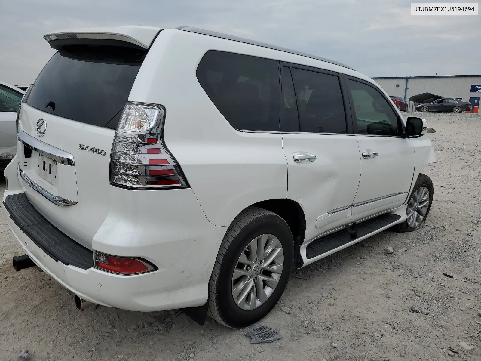 JTJBM7FX1J5194694 2018 Lexus Gx 460