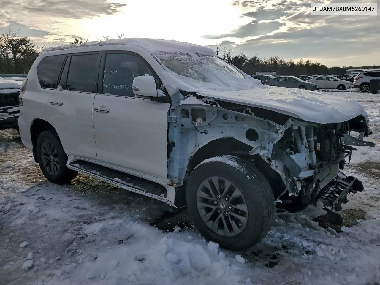 JTJAM7BX0M5269147 2021 Lexus Gx 460 Premium