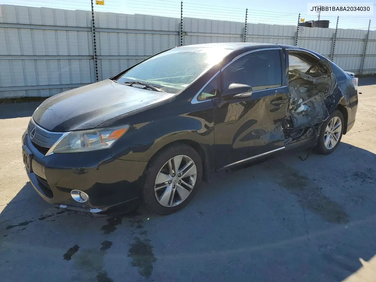 2010 Lexus Hs 250H Base VIN: JTHBB1BA8A2034030 Lot: 79794095