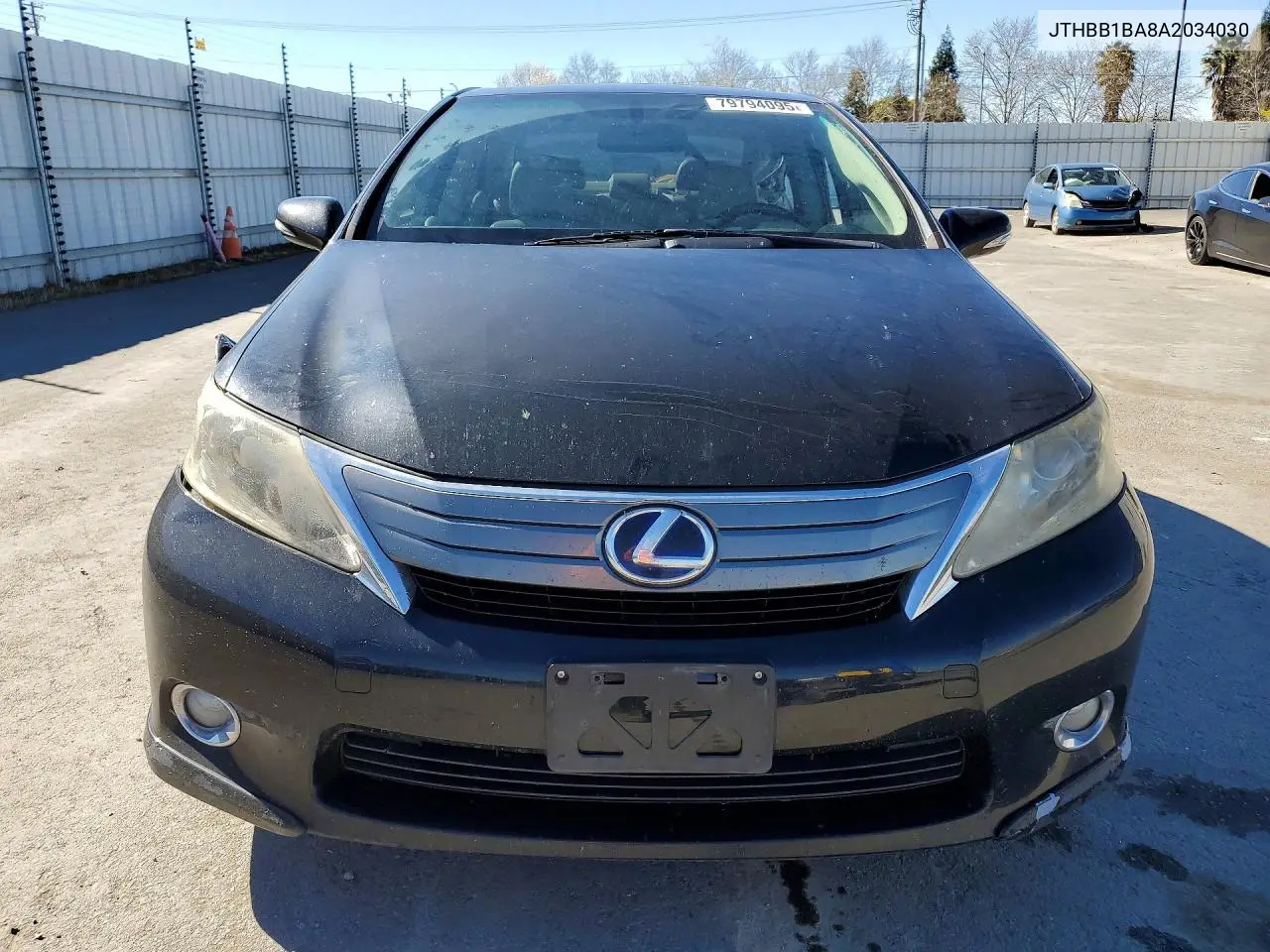 2010 Lexus Hs 250H Base VIN: JTHBB1BA8A2034030 Lot: 79794095