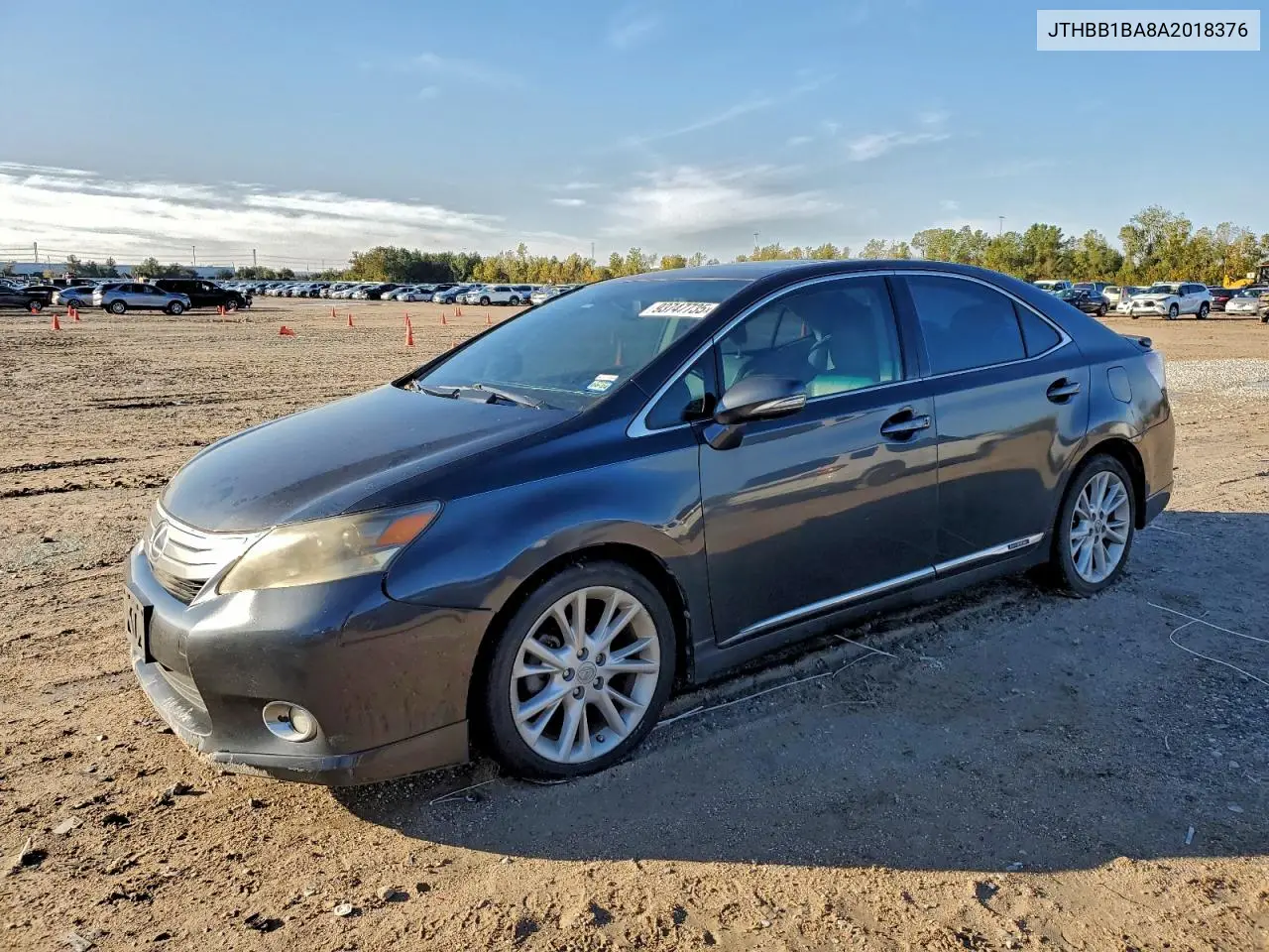 JTHBB1BA8A2018376 2010 Lexus Hs 250H