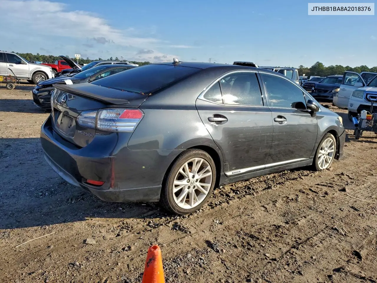 JTHBB1BA8A2018376 2010 Lexus Hs 250H