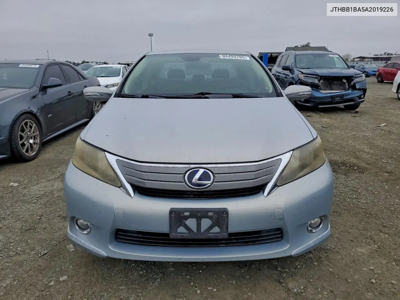 JTHBB1BA5A2019226 2010 Lexus Hs 250H